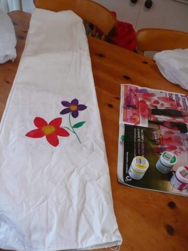 Bells & Labs Painting your own canvas Tents